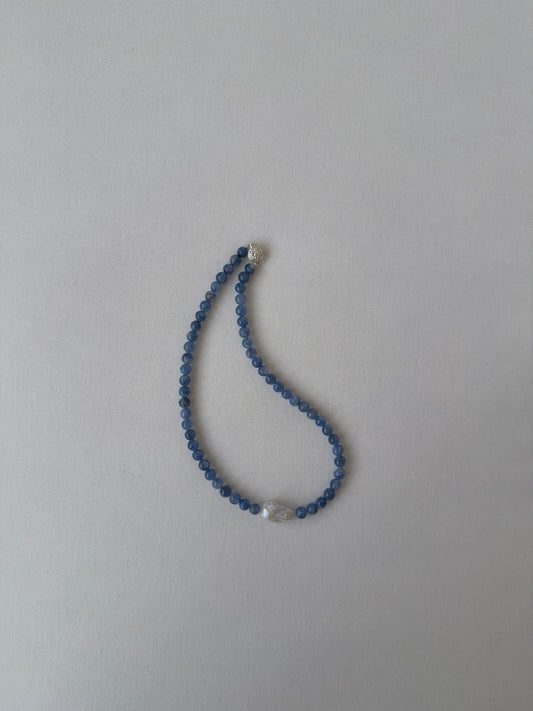 [Preorder Opened] Denim and Baroque Necklace